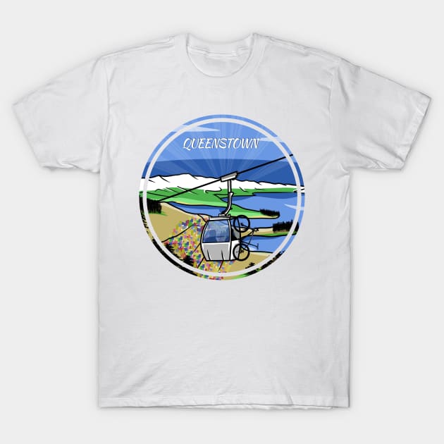 Queenstown New Zealand T-Shirt by mailboxdisco